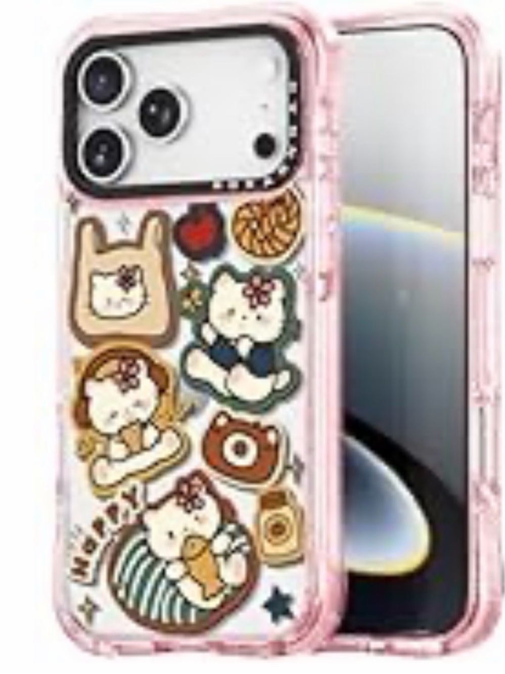 Rosarnnah Happy Kitty Cat iPhone 17 Pro Case